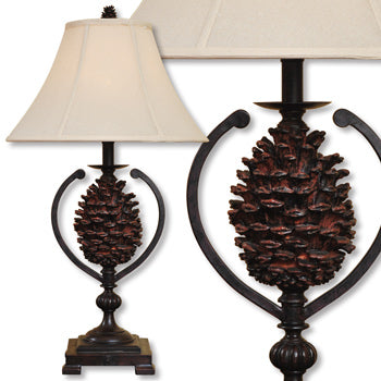 Pinecone Lamp