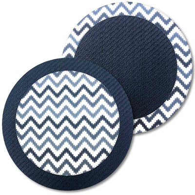 Ripple Mats Set of 4-HOME/GIFTWARE-ROUND-NAVY-Kevin's Fine Outdoor Gear & Apparel