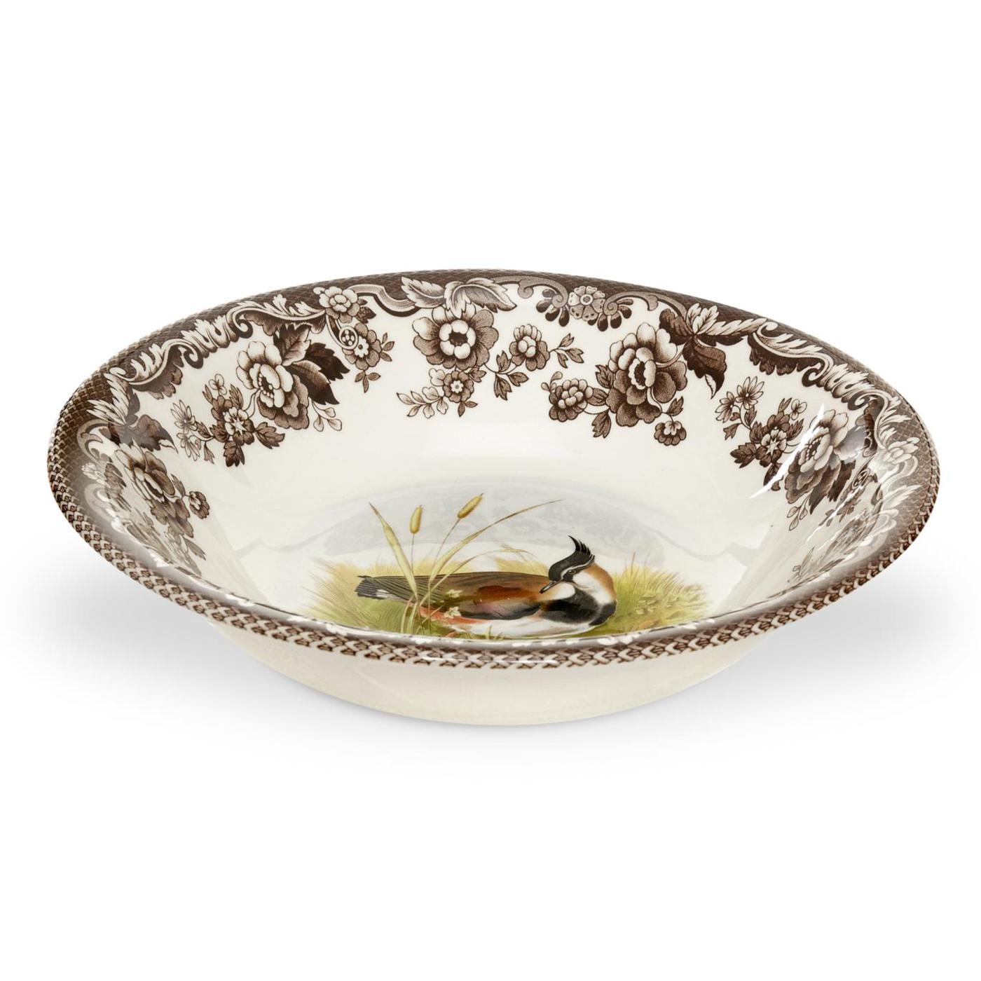Spode Woodland Bird Cereal Bowl-LAPWING-Kevin's Fine Outdoor Gear & Apparel
