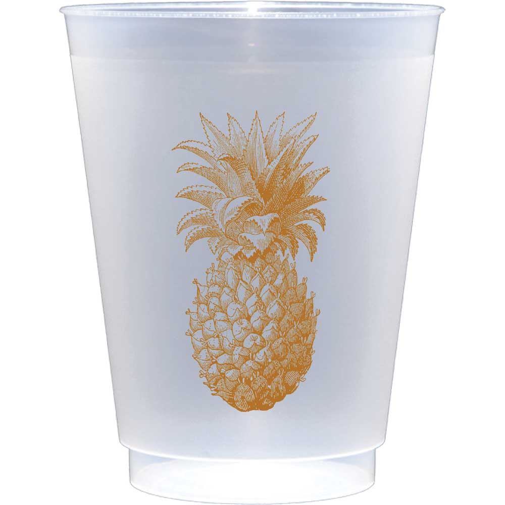 Kevin's Custom Shatterproof Cups (8 pack)-HOME/GIFTWARE-PINEAPPLE-Kevin's Fine Outdoor Gear & Apparel