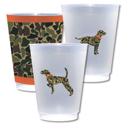 Kevin's Camo Custom Cups 8 Pack