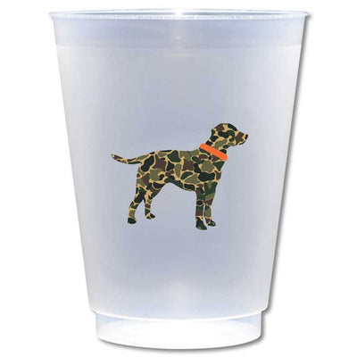 Kevin's Camo Custom Frosted Shatterproof Cups 8 Pack-HOME/GIFTWARE-Alexa Pulitzer-CAMO LAB-Kevin's Fine Outdoor Gear & Apparel