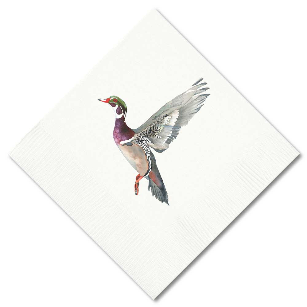 Kevin's Custom 5" Napkins-HOME/GIFTWARE-WOOD DUCK-Kevin's Fine Outdoor Gear & Apparel