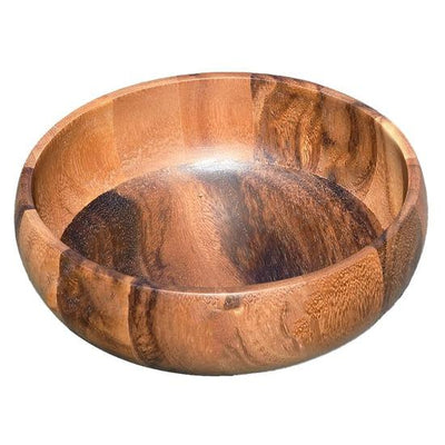 Acacia Wood Round Footed Bowl 7"x 3"-HOME/GIFTWARE-Kevin's Fine Outdoor Gear & Apparel