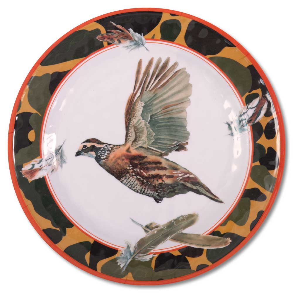 Game Birds & Feather Plates - Set of 4-Lifestyle-Game Bird and Feathers-Kevin's Fine Outdoor Gear & Apparel