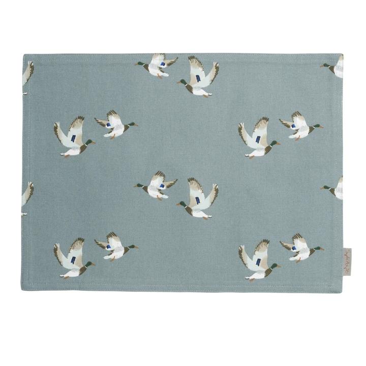 Fabric Placemats - Foxes or Pheasants or Ducks-HOME/GIFTWARE-DUCKS-Kevin's Fine Outdoor Gear & Apparel