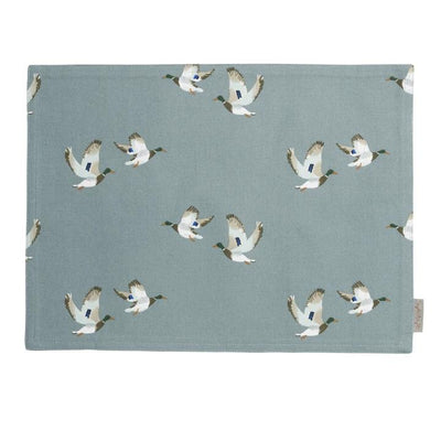 Fabric Placemats - Foxes or Pheasants or Ducks-HOME/GIFTWARE-DUCKS-Kevin's Fine Outdoor Gear & Apparel