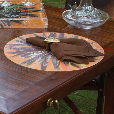 PHEASANT FEATHERS PLACEMATS-Lifestyle-Kevin's Fine Outdoor Gear & Apparel