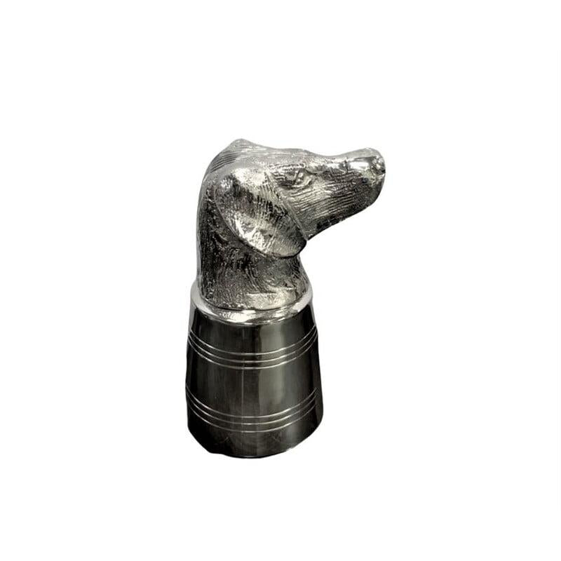 Silver Plated Animal Head Jiggers-Lifestyle-Dog Head-Silver Plate-Kevin's Fine Outdoor Gear & Apparel