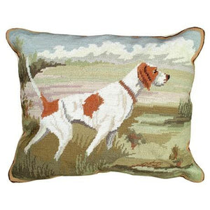 Pointer in the Field 16x20 Pillow-HOME/GIFTWARE-Michaelian Home-Kevin's Fine Outdoor Gear & Apparel