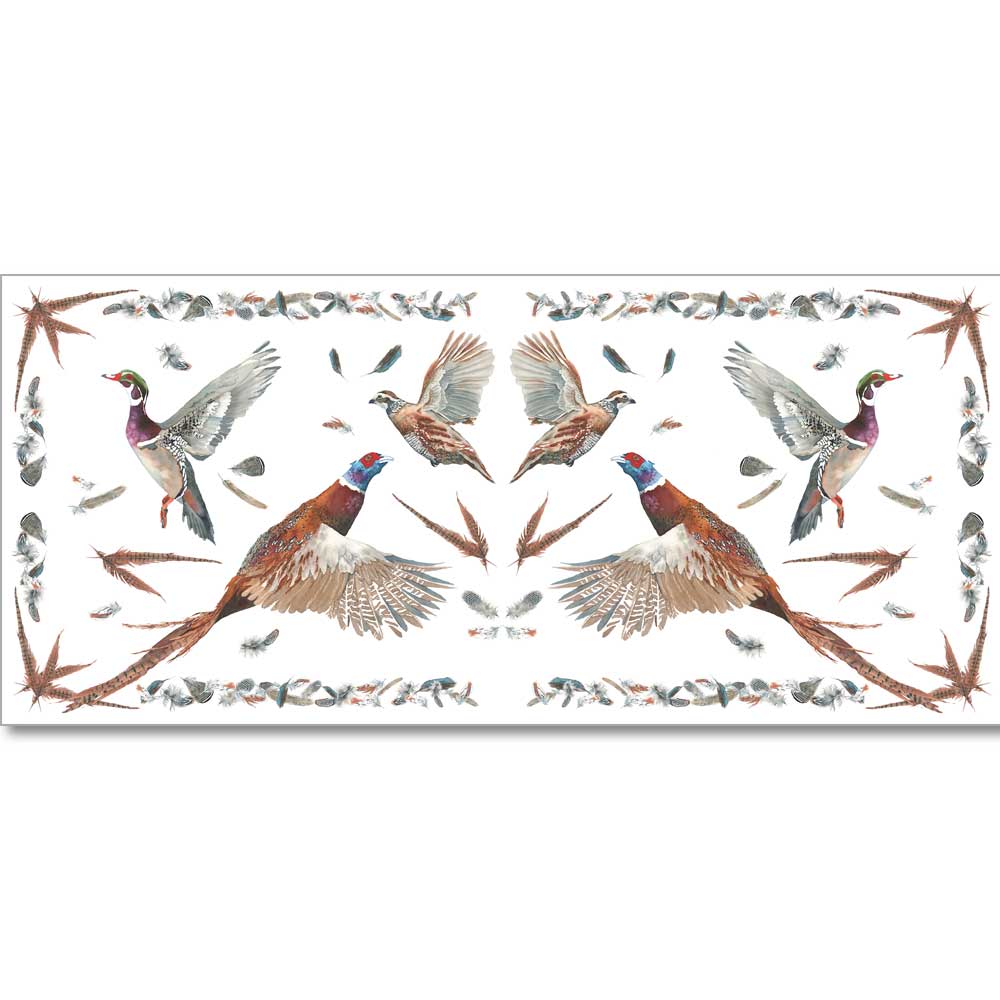 Kevin's Game Bird Tablecloth-Lifestyle-54" X 120"-Kevin's Fine Outdoor Gear & Apparel