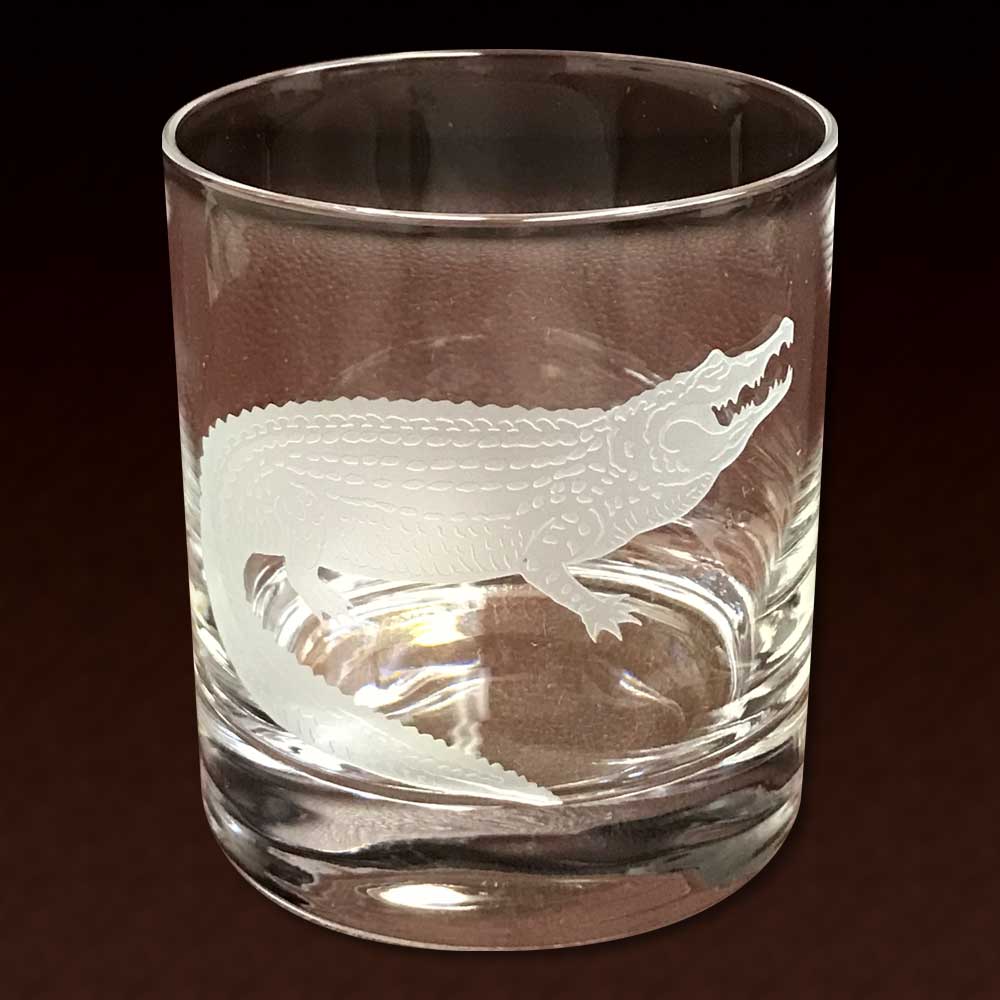 Wildlife Old Fashioned Glass Set-HOME/GIFTWARE-Alligator-Kevin's Fine Outdoor Gear & Apparel