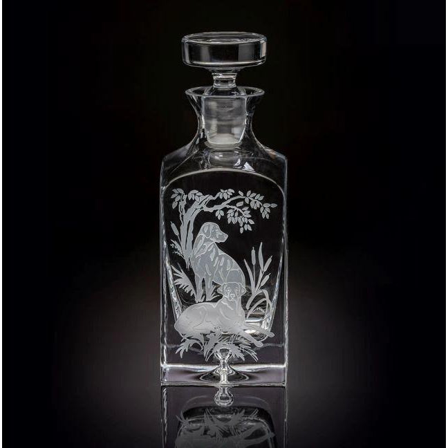 Gun Dog Decanter-HOME/GIFTWARE-TWO LABS-Kevin's Fine Outdoor Gear & Apparel