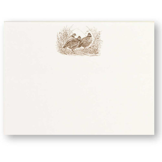 Sporting Note Card Sets-HOME/GIFTWARE-Maison De Papier-ELEGANT QUAIL-Kevin's Fine Outdoor Gear & Apparel