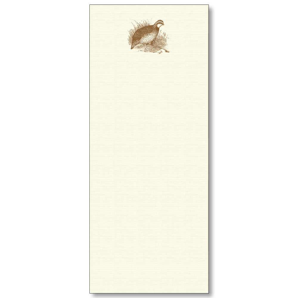 Maison de Papier Long Notepads-HOME/GIFTWARE-QUAIL-Kevin's Fine Outdoor Gear & Apparel