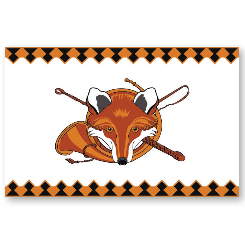 Kevin's Linen Placemats in Sporting Themes-HOME/GIFTWARE-Maison De Papier-FOX-Kevin's Fine Outdoor Gear & Apparel