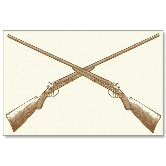 Kevin's Linen Placemats in Sporting Themes-HOME/GIFTWARE-SHOTGUNS-Kevin's Fine Outdoor Gear & Apparel
