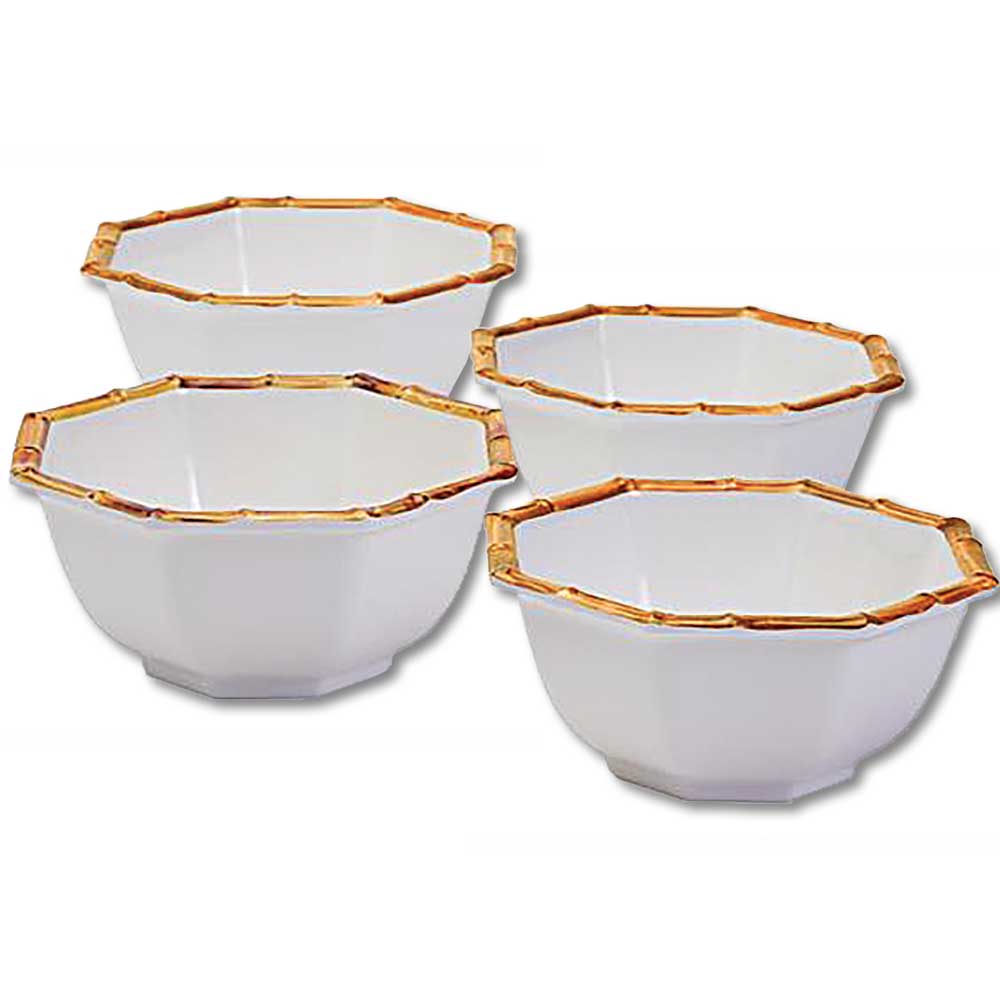 Bamboo Touch Octagonal Multipurpose Bowls Set of 4--Kevin's Fine Outdoor Gear & Apparel