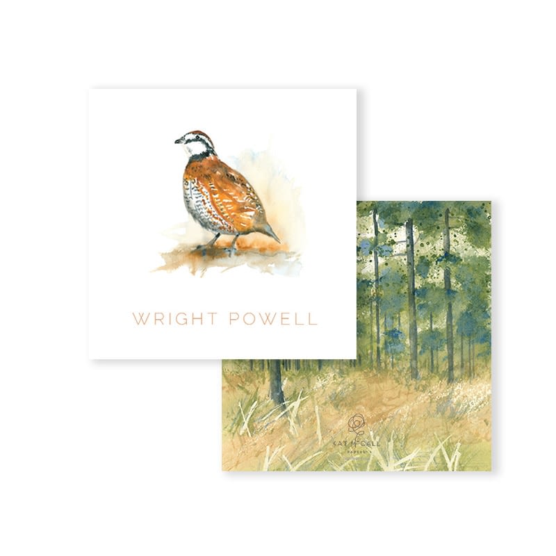 Kat McCall Gift Tag-HOME/GIFTWARE-Quail-Kevin's Fine Outdoor Gear & Apparel