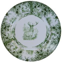 CE Corey Green Deer 10.5" Dinner Plate