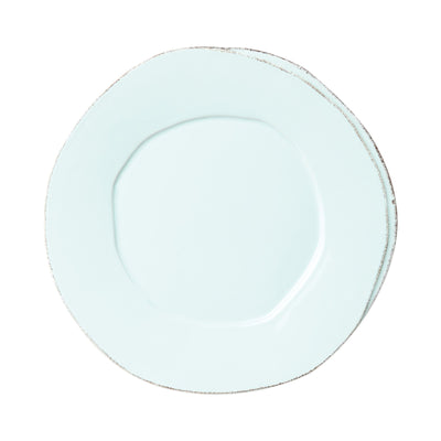 Vietri Lastra European Dinner Plate-HOME/GIFTWARE-AQUA-Kevin's Fine Outdoor Gear & Apparel