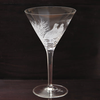 Kevin's Crystal Martini Glass - 10 oz.