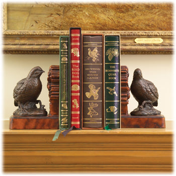 Kevin's Quail Bookends