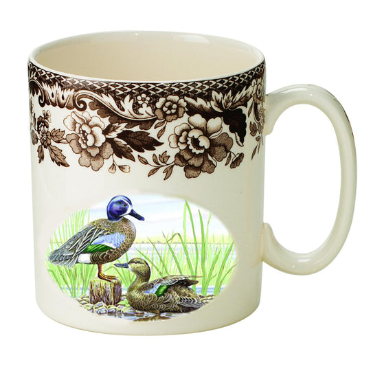 Spode Woodland 9 oz. Small Mug Individual-HOME/GIFTWARE-BLUE WING TEAL-Kevin's Fine Outdoor Gear & Apparel
