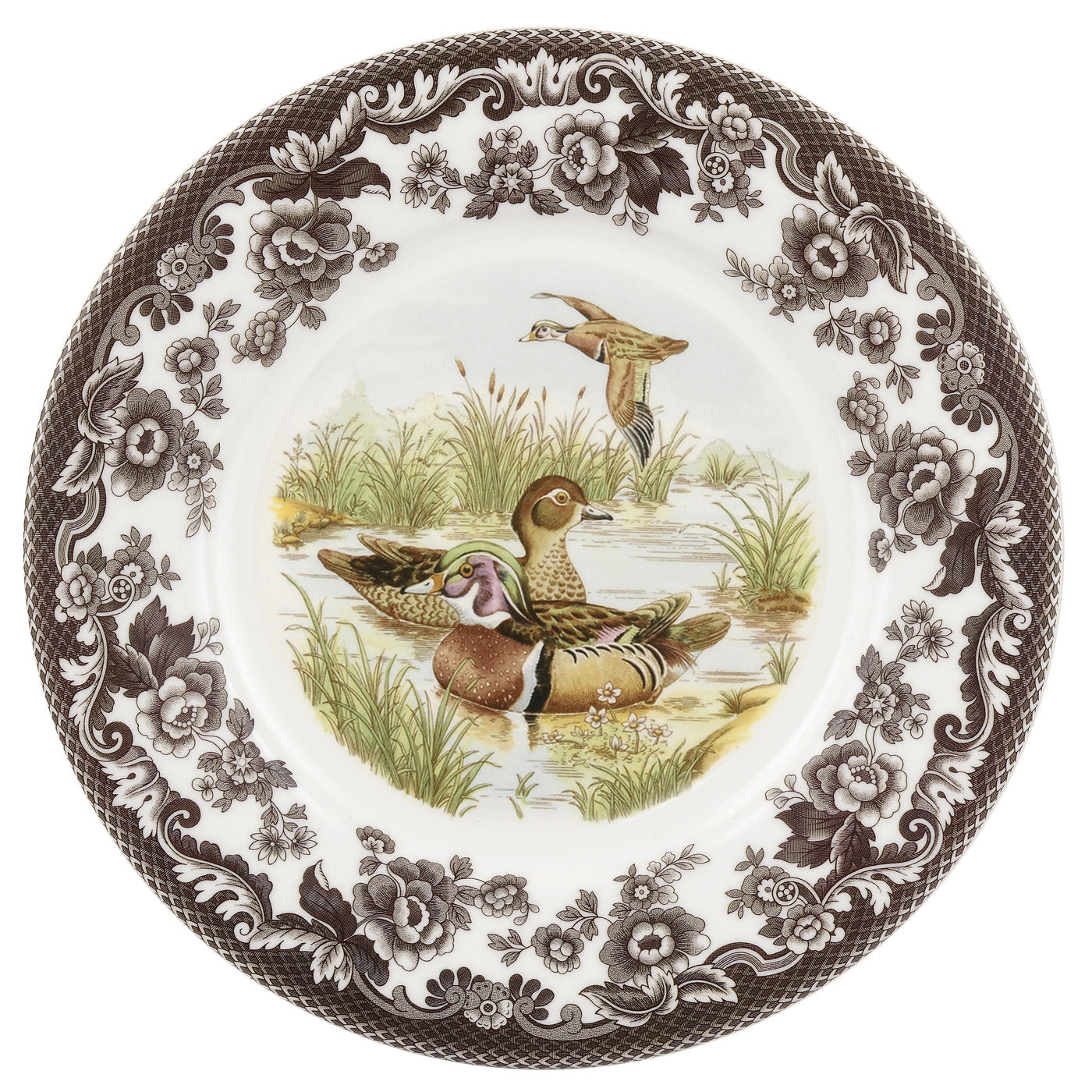 Spode Woodland Luncheon Plate-HOME/GIFTWARE-WOOD DUCK-Kevin's Fine Outdoor Gear & Apparel