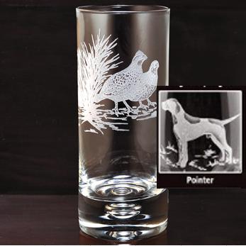 Kevin's Crystal Highball Glass 14 oz.-HOME/GIFTWARE-Evergreen Crystal , Inc.-POINTER-Kevin's Fine Outdoor Gear & Apparel