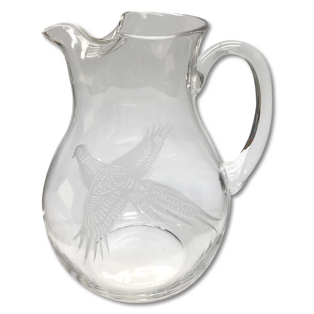 Kevin's Crystal 84 oz. Pitcher-HOME/GIFTWARE-PHEASANT-Kevin's Fine Outdoor Gear & Apparel