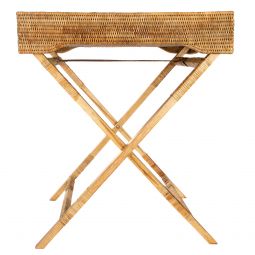 Kevin's Wicker Butler Tray/ Table-HOME/GIFTWARE-Vintage Concepts-Kevin's Fine Outdoor Gear & Apparel