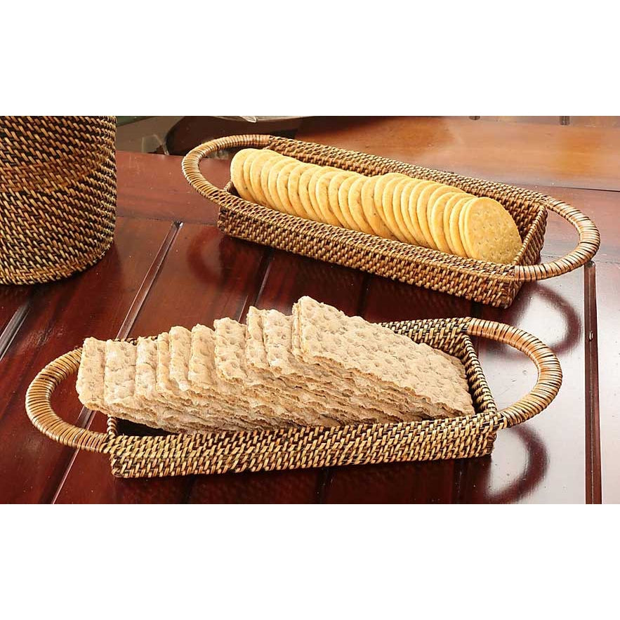 Handwoven Cracker Basket-HOME/GIFTWARE-Kevin's Fine Outdoor Gear & Apparel