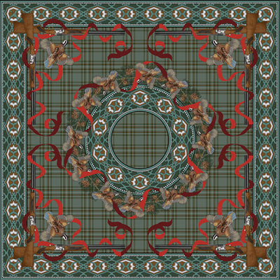 Kevin's Tartan Holiday Tablecloth-HOME/GIFTWARE-Kevin's Fine Outdoor Gear & Apparel-Holiday Tartan-Kevin's Fine Outdoor Gear & Apparel