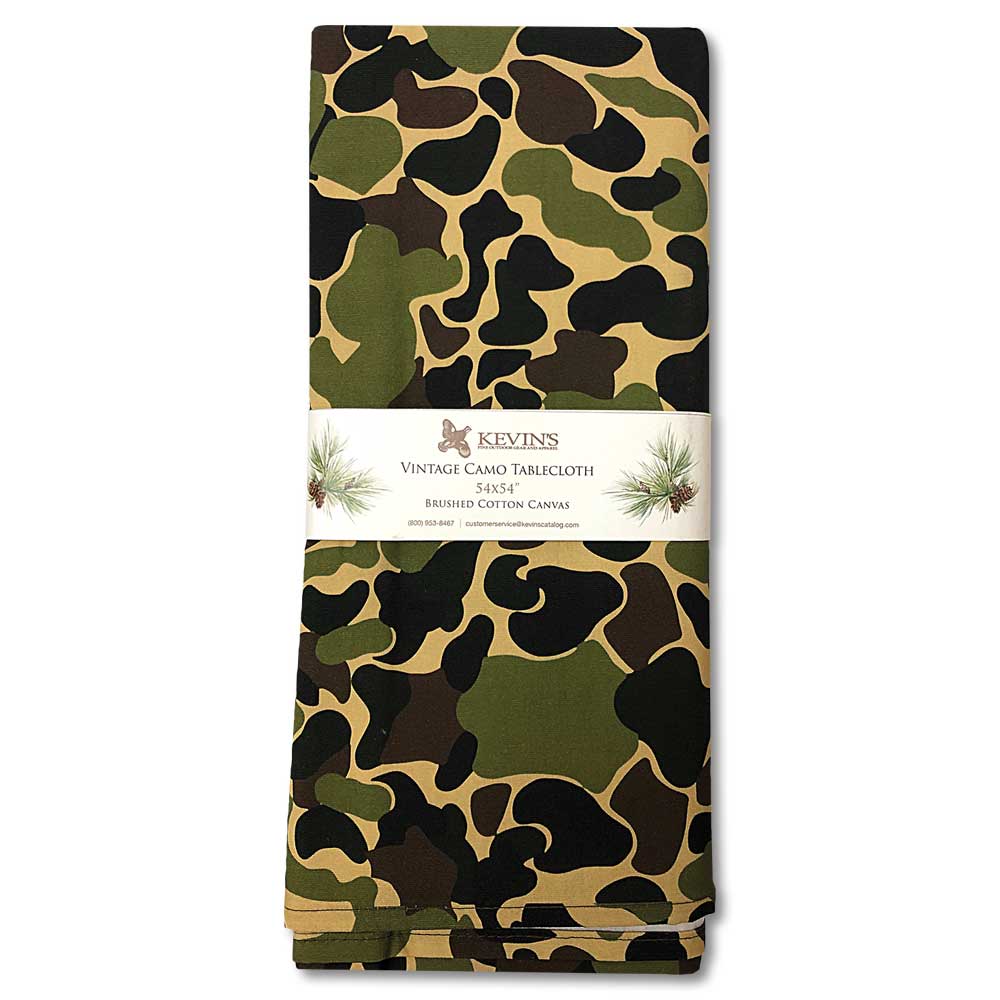 Kevin's Custom Designed Vintage Camo Table Cloth-HOME/GIFTWARE-Kevin's Fine Outdoor Gear & Apparel