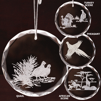 Personalized Crystal Ornament