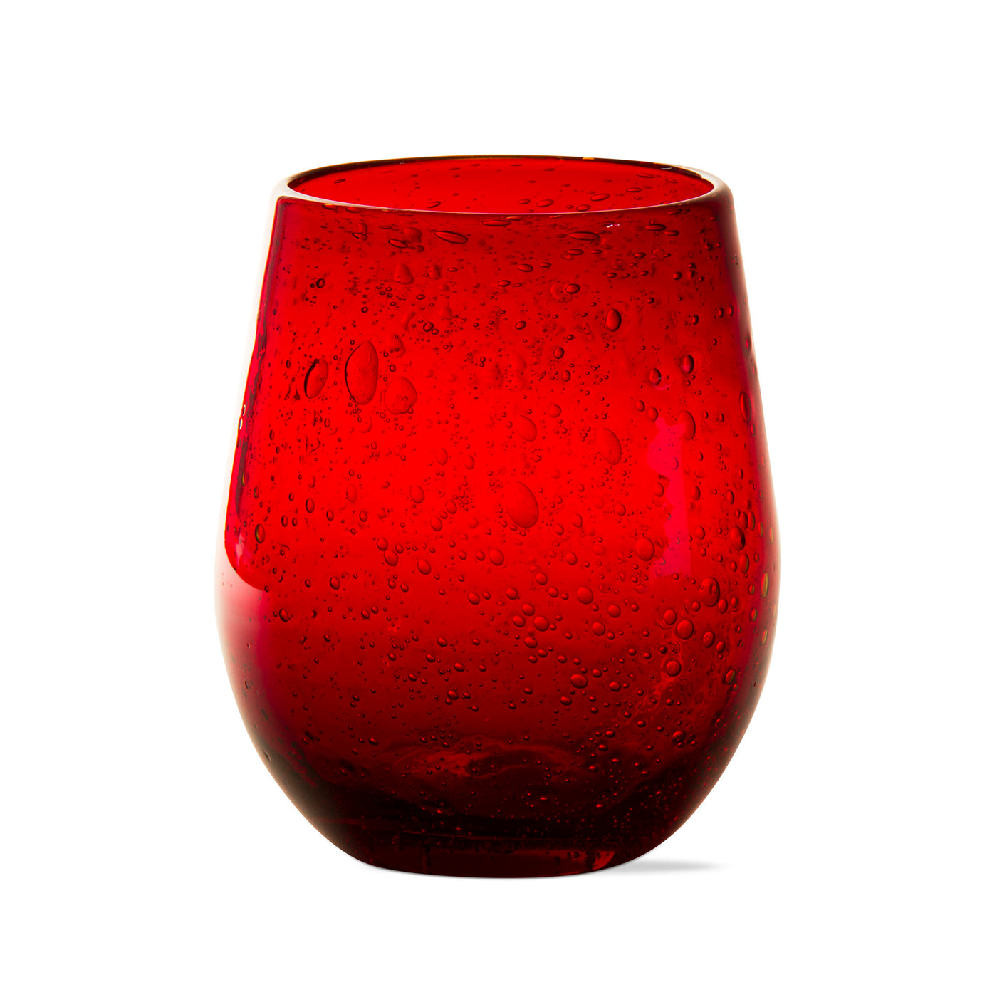 Bubble Glass Stemless Wine Glass-HOME/GIFTWARE-Red-Kevin's Fine Outdoor Gear & Apparel