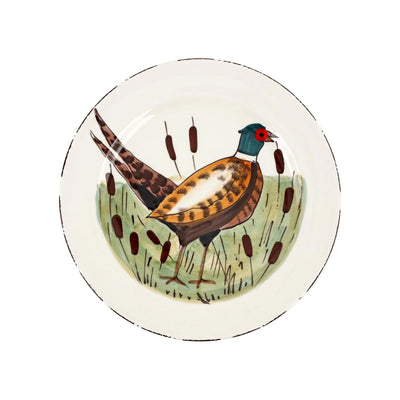 Vietri Wildlife Dinner Plate-Home/Giftware-PHEASANT-Kevin's Fine Outdoor Gear & Apparel