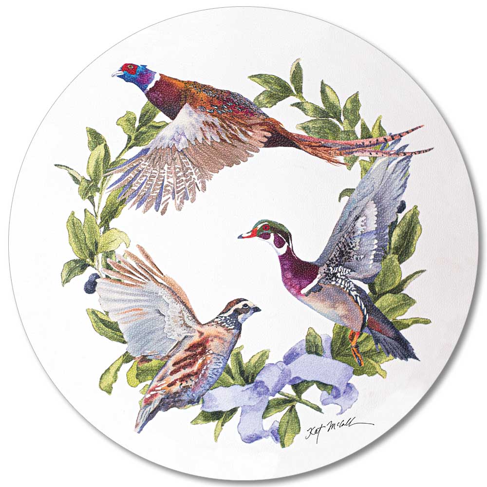 Upland Wreath 16" Round Placemat-Home/Giftware-Kevin's Fine Outdoor Gear & Apparel
