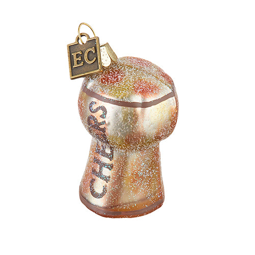Eric Cortina Collection 2.25" Cheers Cork Ornament-Home/Giftware-Kevin's Fine Outdoor Gear & Apparel