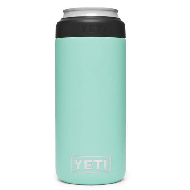 YETI RAMBLER 12 OZ COLSTER SLIM CAN INSULATOR-HUNTING/OUTDOORS-SEAFOAM-Kevin's Fine Outdoor Gear & Apparel