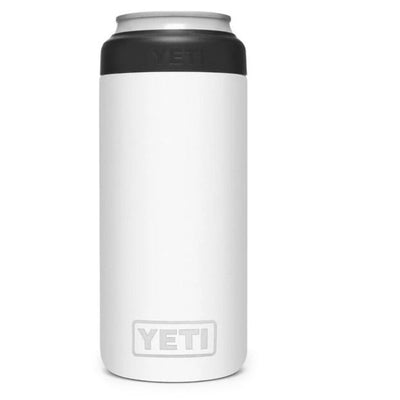 YETI RAMBLER 12 OZ COLSTER SLIM CAN INSULATOR-HUNTING/OUTDOORS-WHITE-Kevin's Fine Outdoor Gear & Apparel