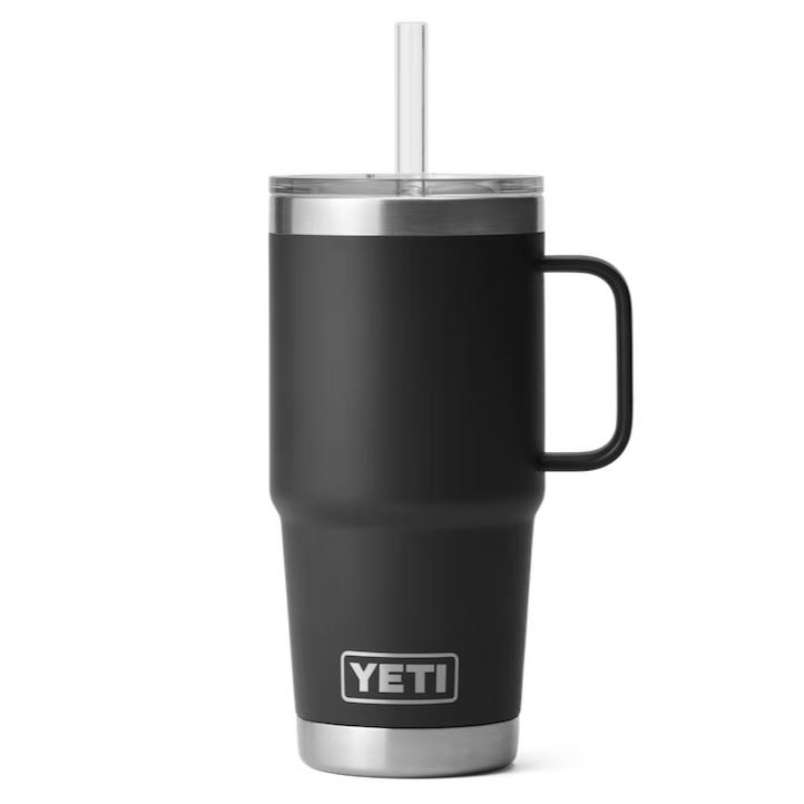 バーベキュー・調理用品 YETI Rambler 25 oz Mug YETI Rambler 25 oz Mug with Straw Lid – Kevin's Fine Outdoor