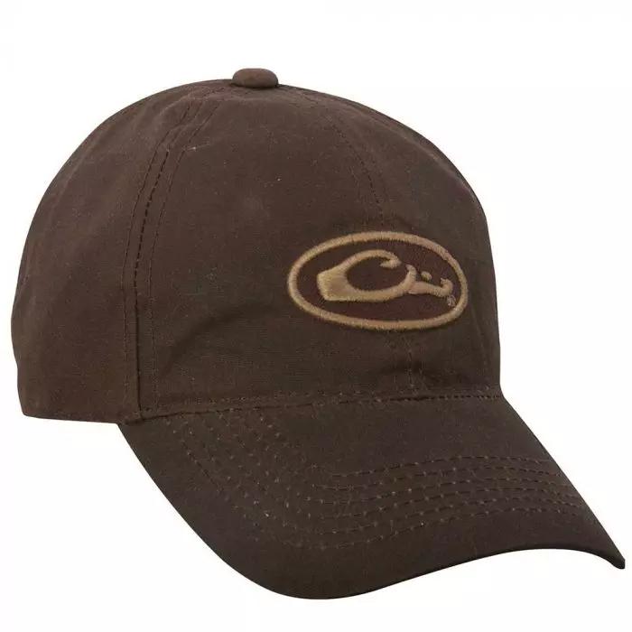 Drake Waxed Canvas Cap-Men's Accessories-Brown-Kevin's Fine Outdoor Gear & Apparel