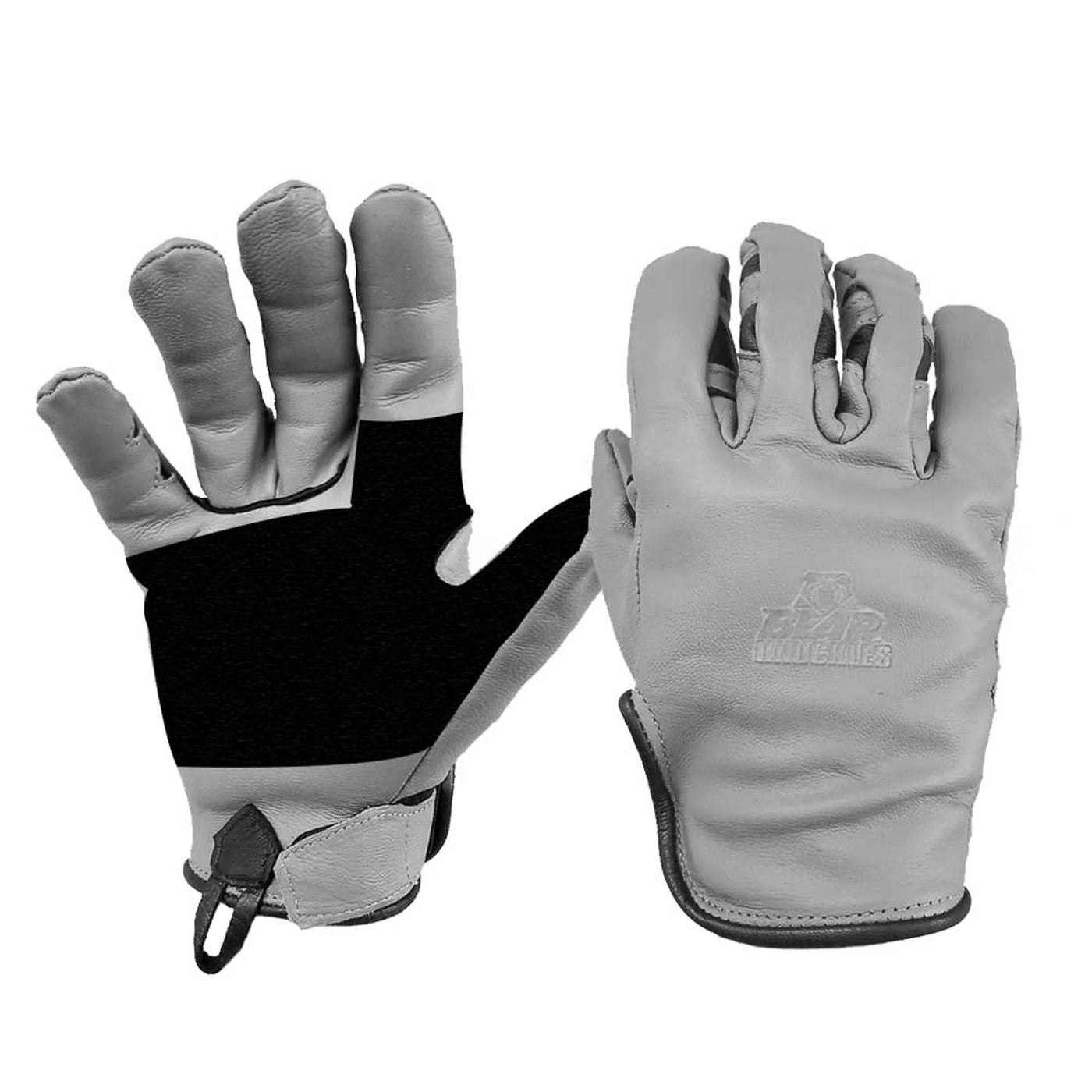 Bear Knuckles Mechanic Style Goat Hide Work Gloves-Men's Accessories-Kevin's Fine Outdoor Gear & Apparel