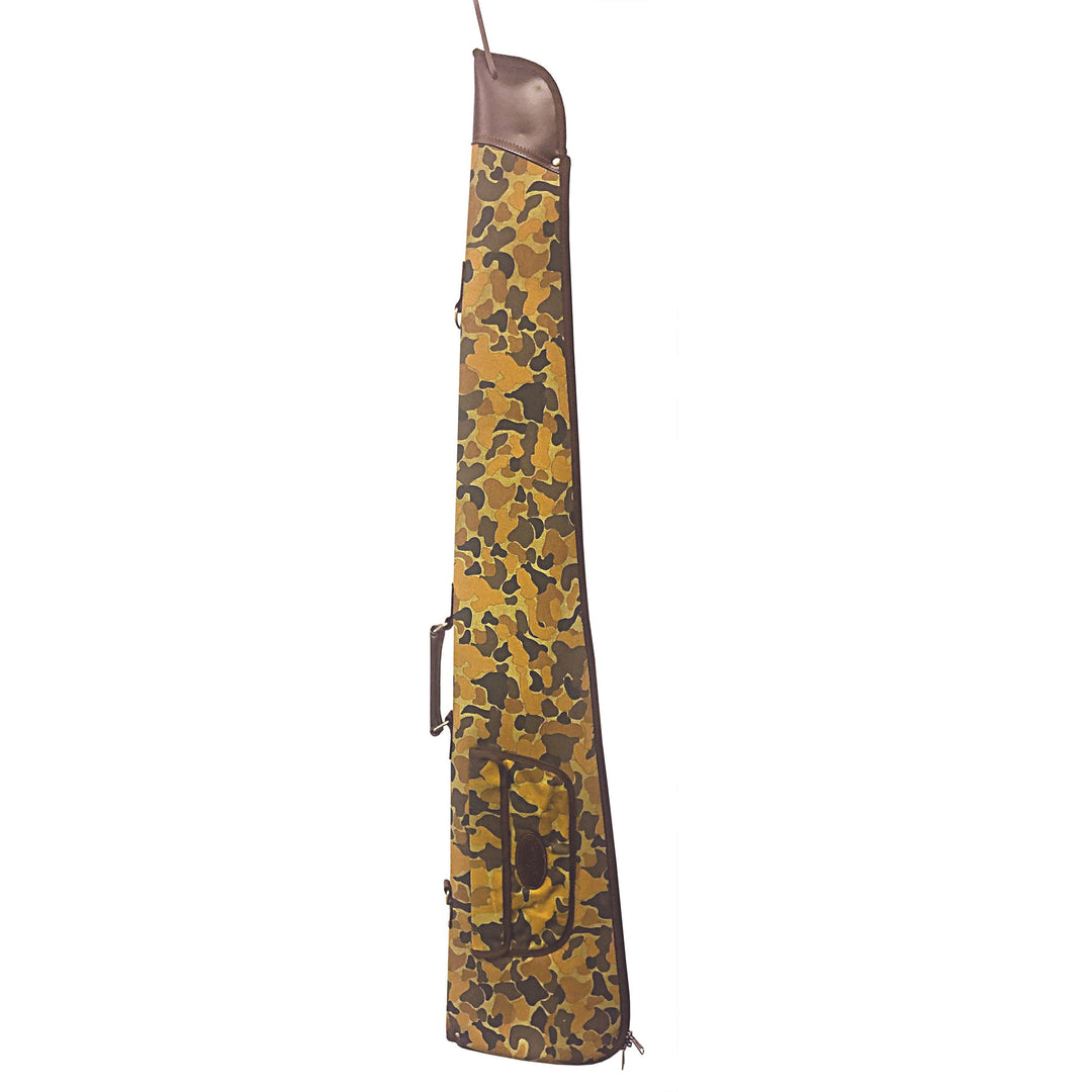 Kevin's Canvas & Leather Gun Bag-HUNTING/OUTDOORS-VINTAGE BROWN CAMO-Kevin's Fine Outdoor Gear & Apparel