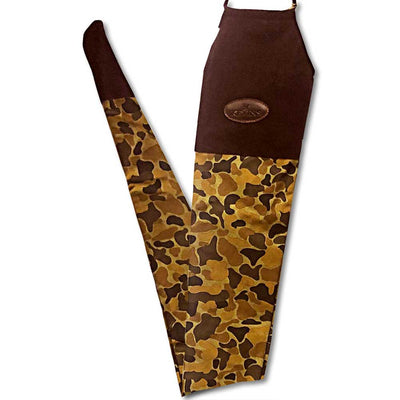 Kevin's Canvas & Suede Shotgun Sheath-HUNTING/OUTDOORS-VINTAGE BROWN CAMO-Kevin's Fine Outdoor Gear & Apparel