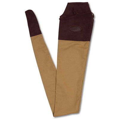 Kevin's Canvas & Suede Shotgun Sheath-HUNTING/OUTDOORS-KHAKI/BROWN-Kevin's Fine Outdoor Gear & Apparel