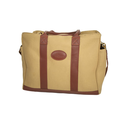 Kevin's Canvas & Leather Duffel Bag-Luggage-TAN-ONE SIZE-Kevin's Fine Outdoor Gear & Apparel