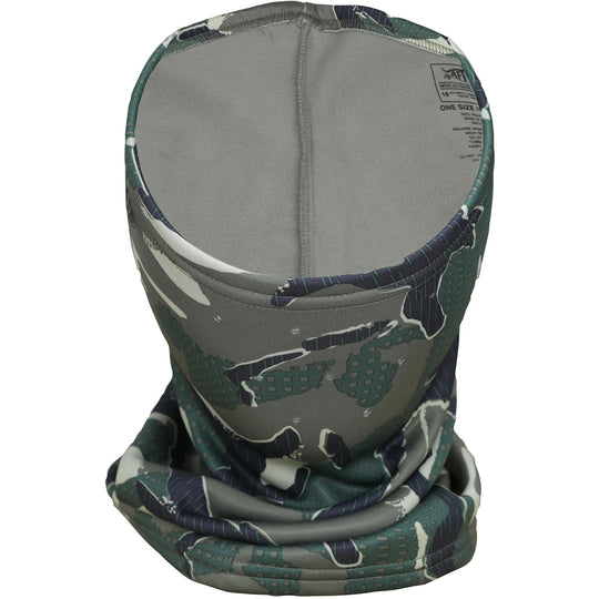 Aftco Reaper Fleece Face Mask-Men's Accessories-Green Camo-Kevin's Fine Outdoor Gear & Apparel